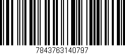 Código de barras (EAN, GTIN, SKU, ISBN): '7843763140797'