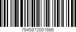 Código de barras (EAN, GTIN, SKU, ISBN): '7845872001686'