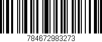 Código de barras (EAN, GTIN, SKU, ISBN): '784672983273'
