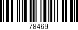 Código de barras (EAN, GTIN, SKU, ISBN): '78469'