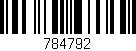 Código de barras (EAN, GTIN, SKU, ISBN): '784792'