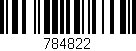Código de barras (EAN, GTIN, SKU, ISBN): '784822'