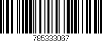Código de barras (EAN, GTIN, SKU, ISBN): '785333067'
