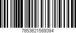 Código de barras (EAN, GTIN, SKU, ISBN): '7853621569394'