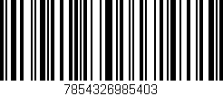 Código de barras (EAN, GTIN, SKU, ISBN): '7854326985403'