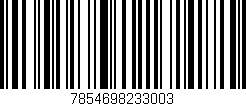 Código de barras (EAN, GTIN, SKU, ISBN): '7854698233003'