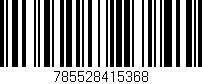 Código de barras (EAN, GTIN, SKU, ISBN): '785528415368'