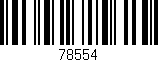 Código de barras (EAN, GTIN, SKU, ISBN): '78554'