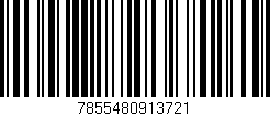 Código de barras (EAN, GTIN, SKU, ISBN): '7855480913721'