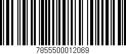 Código de barras (EAN, GTIN, SKU, ISBN): '7855500012069'