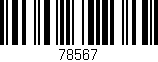 Código de barras (EAN, GTIN, SKU, ISBN): '78567'
