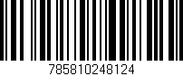 Código de barras (EAN, GTIN, SKU, ISBN): '785810248124'