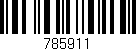 Código de barras (EAN, GTIN, SKU, ISBN): '785911'