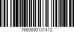 Código de barras (EAN, GTIN, SKU, ISBN): '7860890131412'