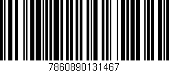 Código de barras (EAN, GTIN, SKU, ISBN): '7860890131467'