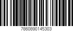 Código de barras (EAN, GTIN, SKU, ISBN): '7860890145303'