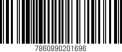 Código de barras (EAN, GTIN, SKU, ISBN): '7860890201696'