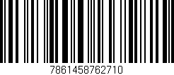 Código de barras (EAN, GTIN, SKU, ISBN): '7861458762710'