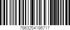 Código de barras (EAN, GTIN, SKU, ISBN): '7863254198717'