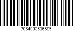 Código de barras (EAN, GTIN, SKU, ISBN): '7864833686595'