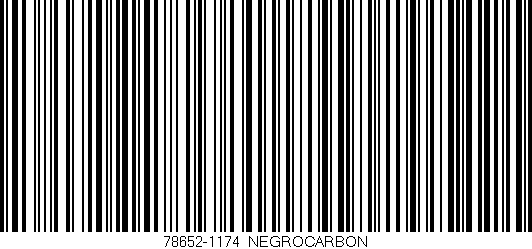 Código de barras (EAN, GTIN, SKU, ISBN): '78652-1174_NEGROCARBON'