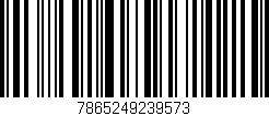 Código de barras (EAN, GTIN, SKU, ISBN): '7865249239573'