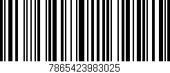 Código de barras (EAN, GTIN, SKU, ISBN): '7865423983025'
