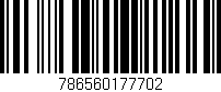Código de barras (EAN, GTIN, SKU, ISBN): '786560177702'
