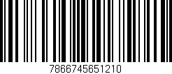 Código de barras (EAN, GTIN, SKU, ISBN): '7866745651210'