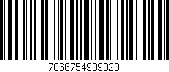 Código de barras (EAN, GTIN, SKU, ISBN): '7866754989823'
