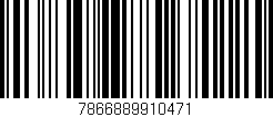 Código de barras (EAN, GTIN, SKU, ISBN): '7866889910471'