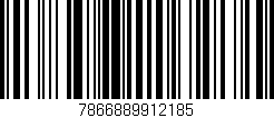 Código de barras (EAN, GTIN, SKU, ISBN): '7866889912185'