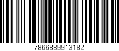 Código de barras (EAN, GTIN, SKU, ISBN): '7866889913182'