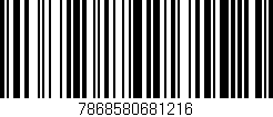 Código de barras (EAN, GTIN, SKU, ISBN): '7868580681216'