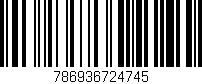 Código de barras (EAN, GTIN, SKU, ISBN): '786936724745'