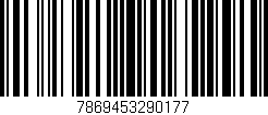 Código de barras (EAN, GTIN, SKU, ISBN): '7869453290177'