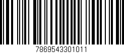 Código de barras (EAN, GTIN, SKU, ISBN): '7869543301011'
