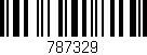 Código de barras (EAN, GTIN, SKU, ISBN): '787329'