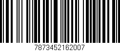 Código de barras (EAN, GTIN, SKU, ISBN): '7873452162007'