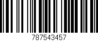Código de barras (EAN, GTIN, SKU, ISBN): '787543457'