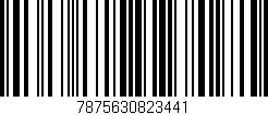 Código de barras (EAN, GTIN, SKU, ISBN): '7875630823441'