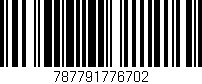 Código de barras (EAN, GTIN, SKU, ISBN): '787791776702'