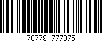Código de barras (EAN, GTIN, SKU, ISBN): '787791777075'