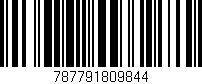 Código de barras (EAN, GTIN, SKU, ISBN): '787791809844'