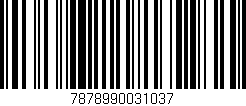 Código de barras (EAN, GTIN, SKU, ISBN): '7878990031037'