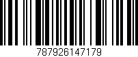 Código de barras (EAN, GTIN, SKU, ISBN): '787926147179'