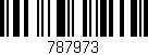Código de barras (EAN, GTIN, SKU, ISBN): '787973'