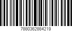 Código de barras (EAN, GTIN, SKU, ISBN): '7880362884219'