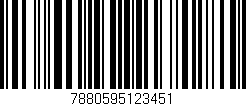 Código de barras (EAN, GTIN, SKU, ISBN): '7880595123451'