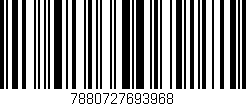 Código de barras (EAN, GTIN, SKU, ISBN): '7880727693968'